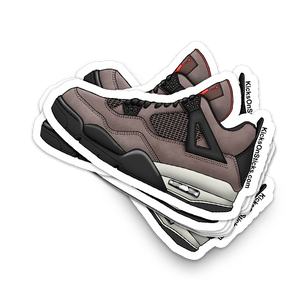 Jordan 4 "Taupe" Sneaker Sticker