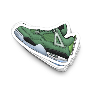 Jordan 4 "Wahlburger" Sneaker Sticker