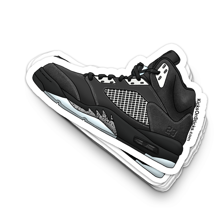 Jordan 5 "Anthracite" Sneaker Sticker