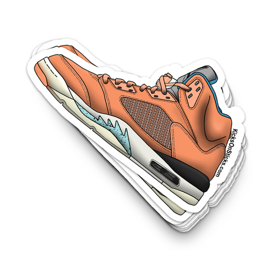 Jordan 5 "Khaled Crimson Bliss" Sneaker Sticker