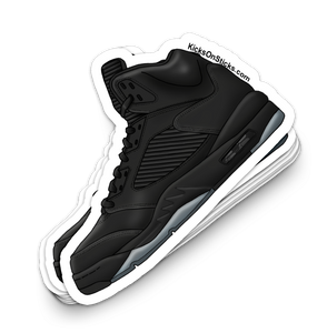 Jordan 5 "Pinnacle Black" Sneaker Sticker