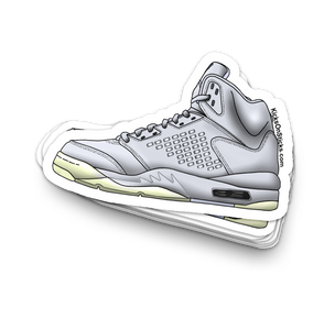 Jordan 5 "Pinnacle Pure Platinum" Sneaker Sticker