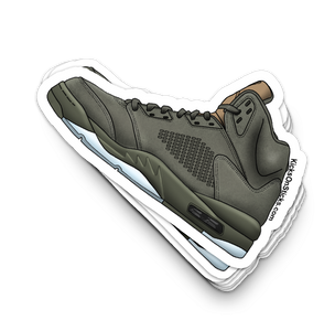 Jordan 5 "Pinnacle Take Flight" Sneaker Sticker
