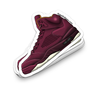 Jordan 5 "Pinnacle Wine" Sneaker Sticker