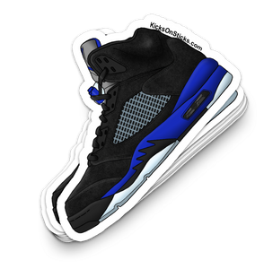 Jordan 5 "Racer Blue" Sneaker Sticker