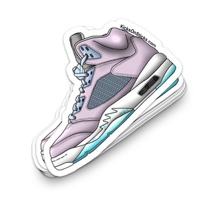 Jordan 5 "Regal Pink Easter" Sneaker Sticker