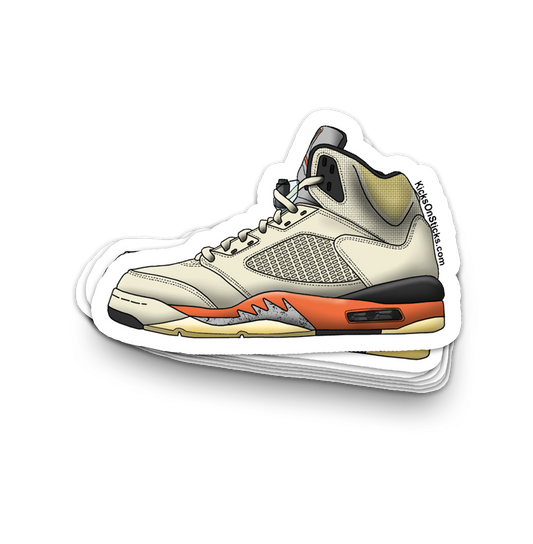 Jordan 5 "Shattered" Sneaker Sticker