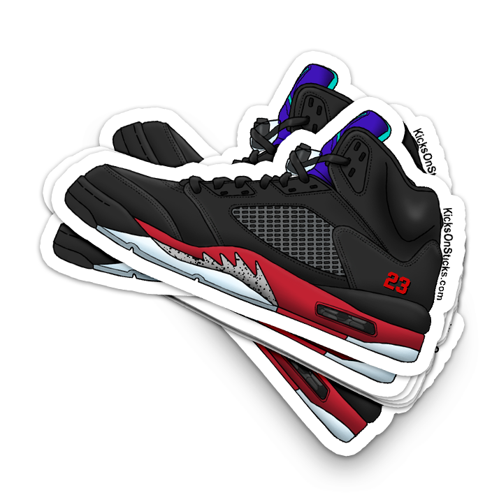 Jordan 5 "Top 3" Sneaker Sticker