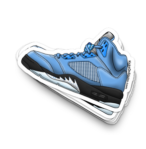 Jordan 5 "UNC" Sneaker Sticker
