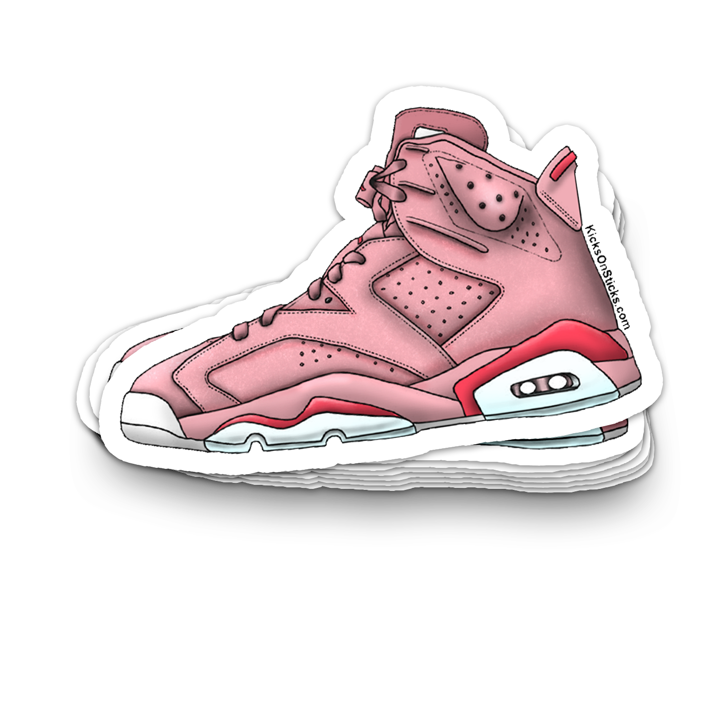 Jordan 6 "Aleli May" Sneaker Sticker