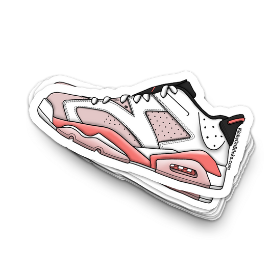 Jordan 6 Low "Atmosphere" Sneaker Sticker