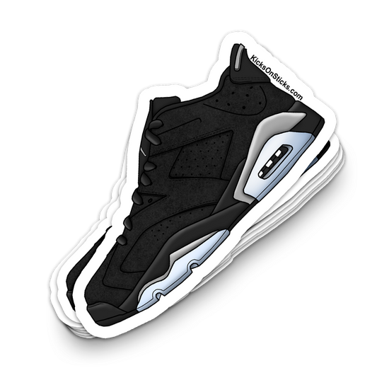 Jordan 6 Low "Chrome" Sneaker Sticker
