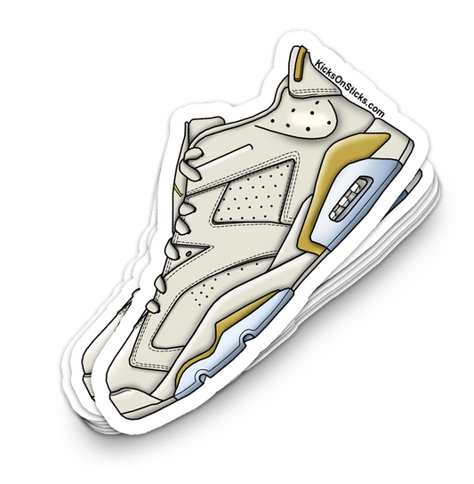 Jordan 6 Low "Lunar New Year" Sneaker Sticker