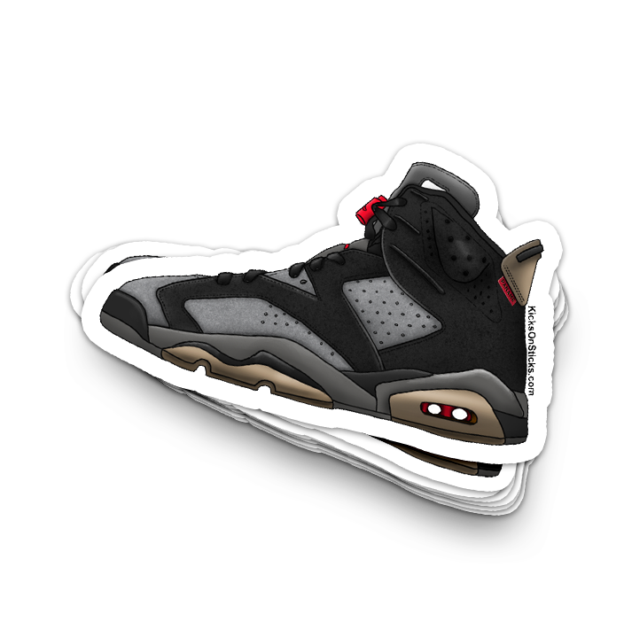 Jordan 6 "PSG" Sneaker Sticker