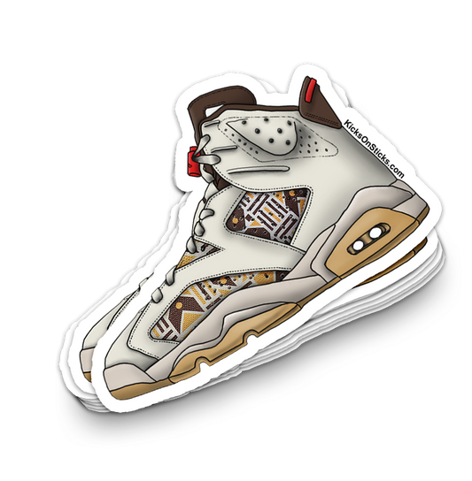 Jordan 6 "Quai 54" Sneaker Sticker
