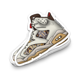 Jordan 6 "Quai 54" Sneaker Sticker