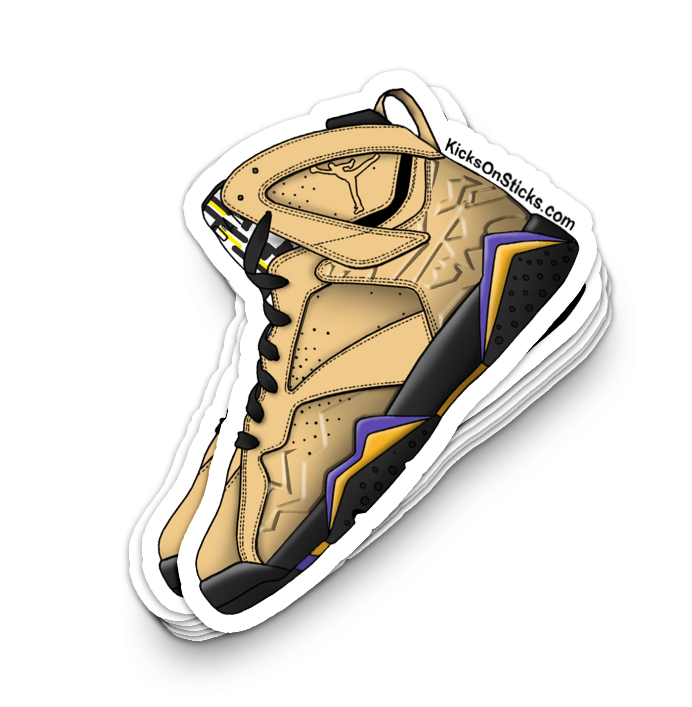 Jordan 7 "Afrobeats" Sneaker Sticker