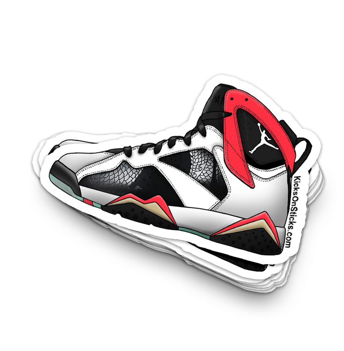 Jordan 7 "China" Sneaker Sticker
