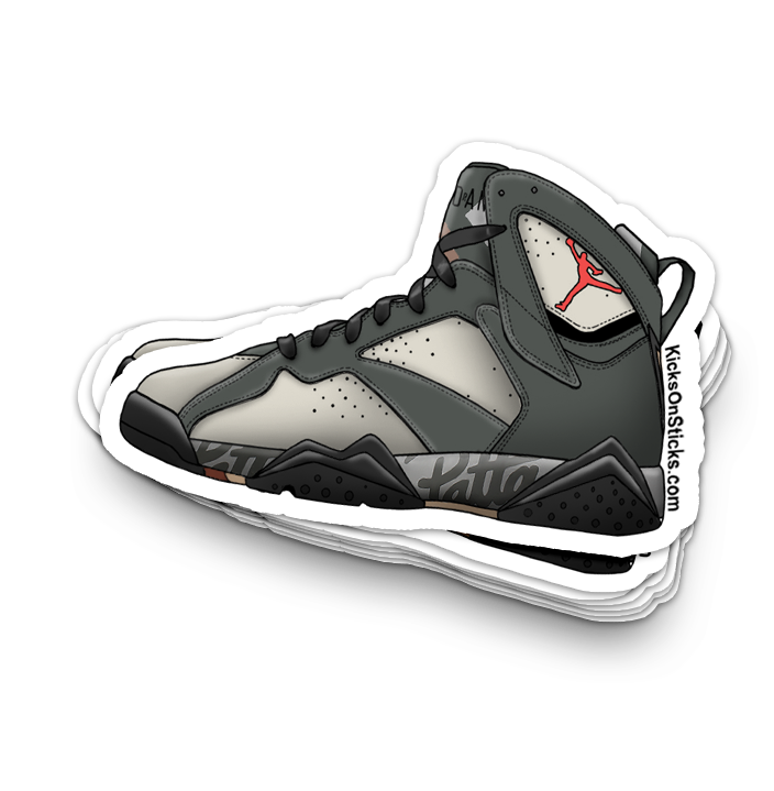 Jordan 7 "Patta Icicle" Sneaker Sticker