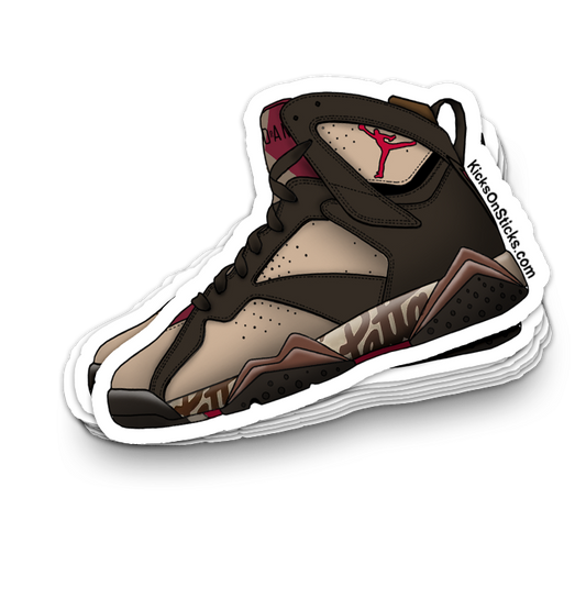 Jordan 7 "Patta Shimmer" Sneaker Sticker
