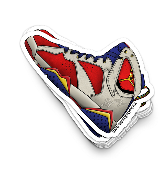 Jordan 7 "Trophy Room" Sneaker Sticker