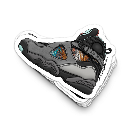 Jordan 8 "N7 Pendleton" Sneaker Sticker