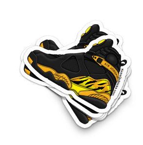 Jordan 8 "Opti Yellow" Sneaker Sticker