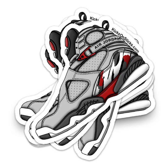 Jordan 8 "Reflections" Sneaker Sticker