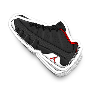 Jordan  9 Low "Snakeskin" Sneaker Sticker