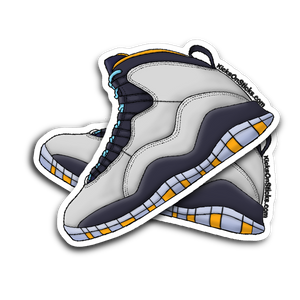 Jordan 10 "Bobcats" Sneaker Sticker