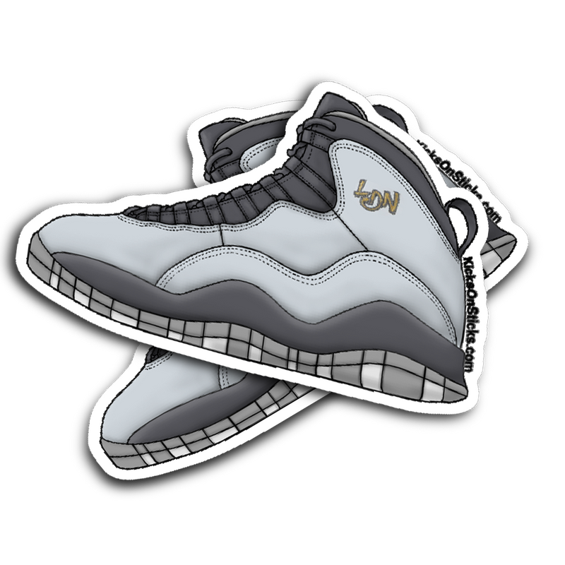 Jordan 10 London Sneaker Sticker