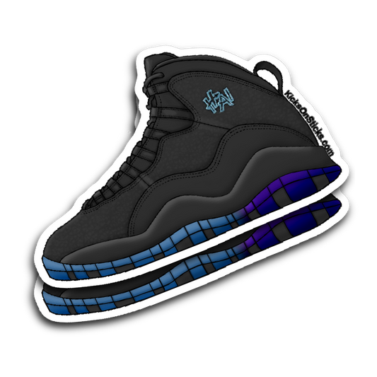 Jordan 10 "Shanghai" Sneaker Sticker