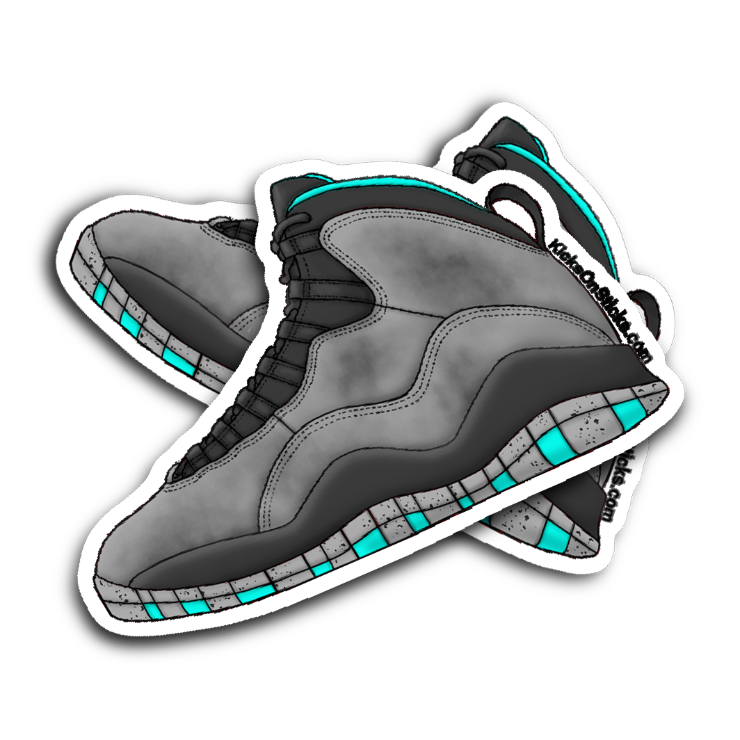 Jordan 10 "Statue Of Liberty" Sneaker Sticker