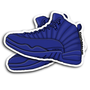 Jordan 12 "Deep Royal" Sneaker Sticker