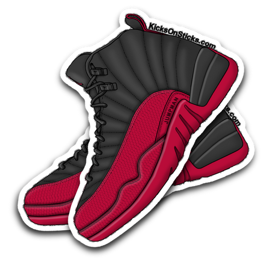 Jordan 12 "Flu Game" Sneaker Sticker