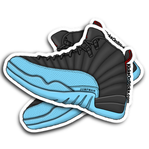 Jordan 12 "Gamma" Sneaker Sticker