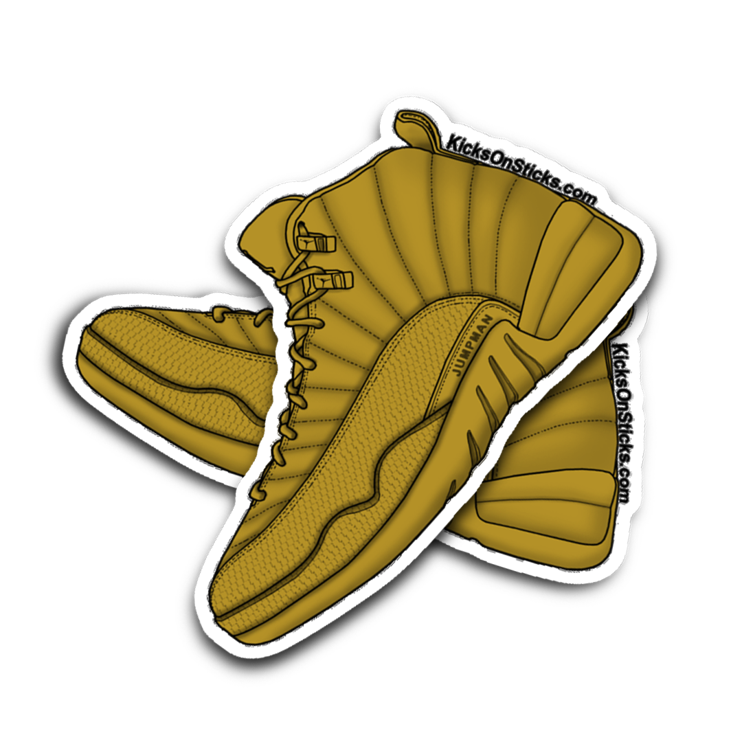 Jordan 12 "PSNY" Wheat Sneaker Sticker