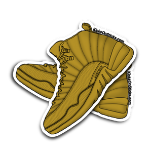 Jordan 12 "PSNY" Wheat Sneaker Sticker