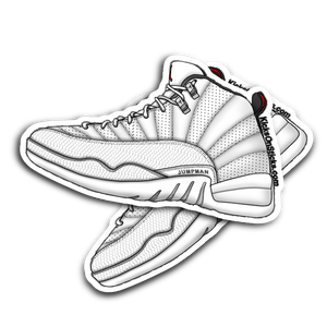 Jordan 12 "Rising Sun" Sneaker Sticker