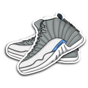 Jordan 12 University Blue Sneaker Sticker