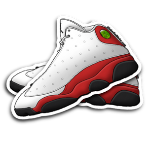 Jordan 13 "Chicago" Sneaker Sticker