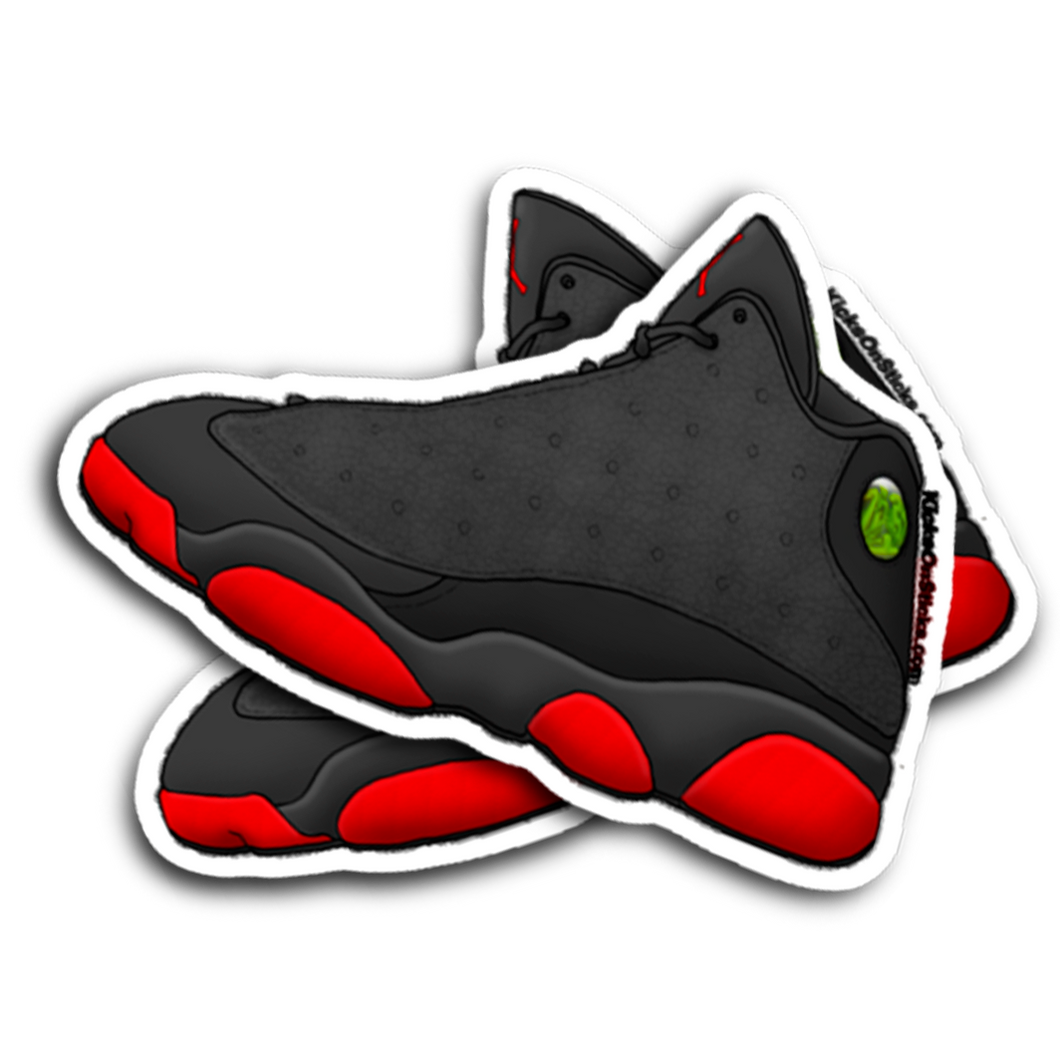 Jordan 13 Dirty Bred Sneaker Sticker