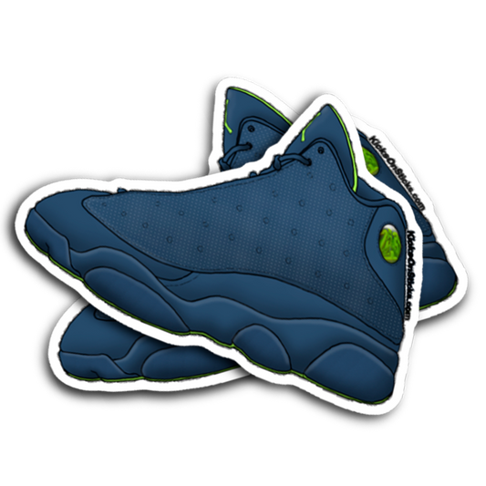 Jordan 13 "Squadron" Sneaker Sticker