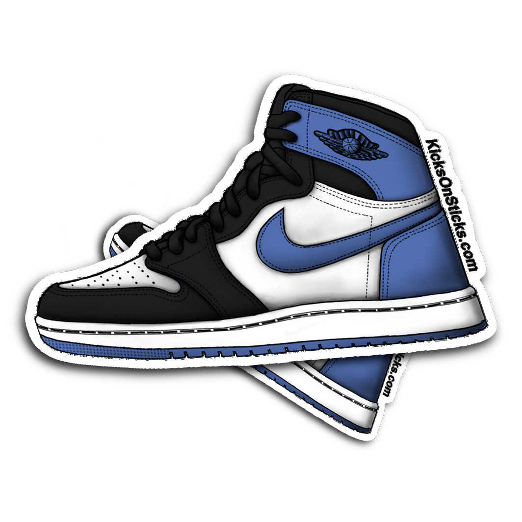 Jordan 1 "Blue Moon" Sneaker Sticker