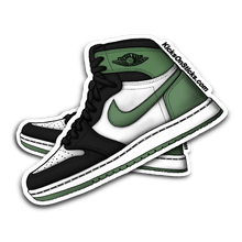 Jordan 1 "Clay Green" Sneaker Sticker