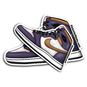 Jordan 1 "LA to CHI" Sneaker Sticker