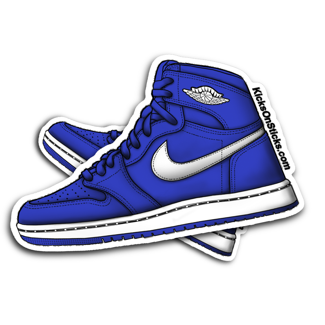 Jordan 1 "Hyper Royal" Sneaker Sticker