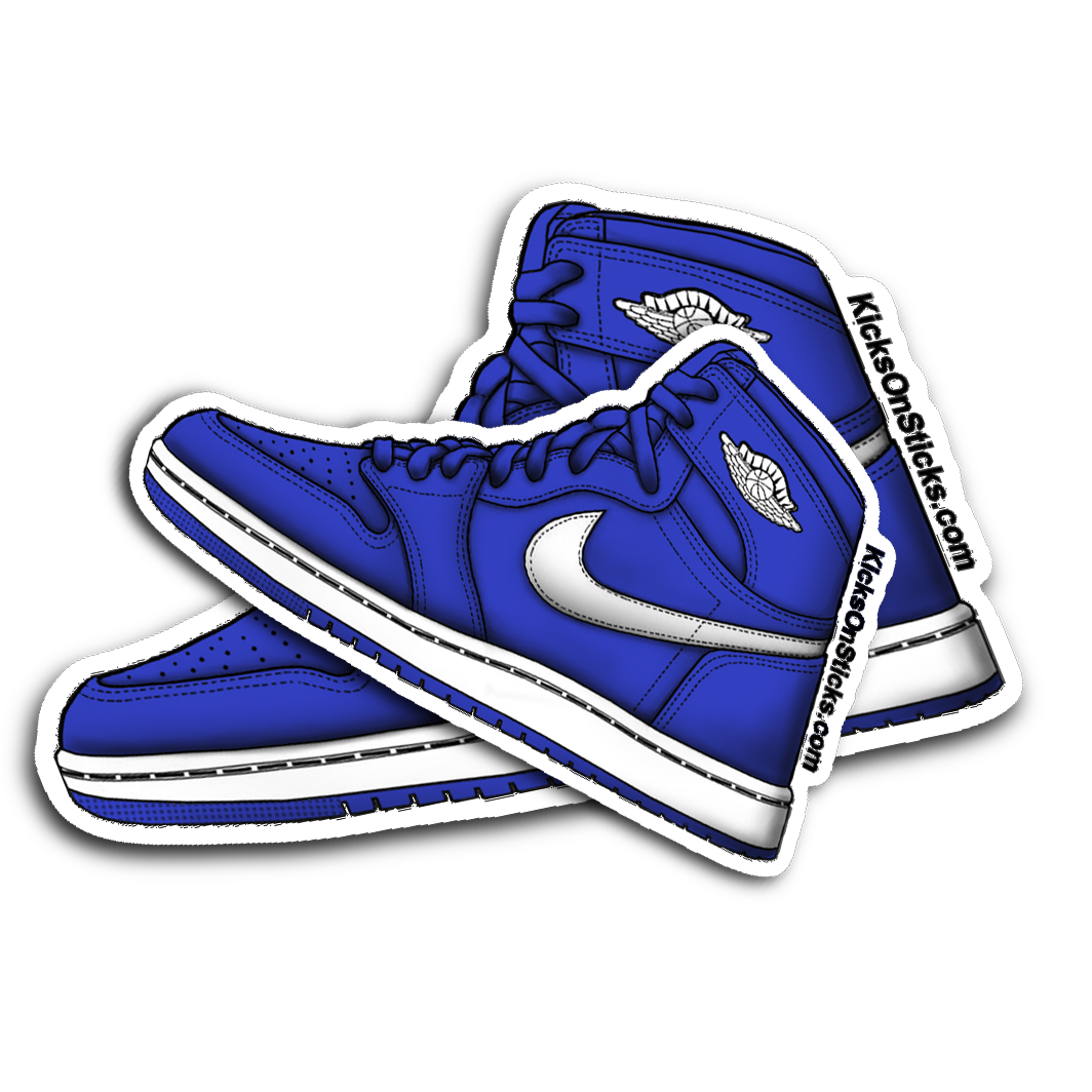 Jordan 1 "Hyper Royal" Sneaker Sticker