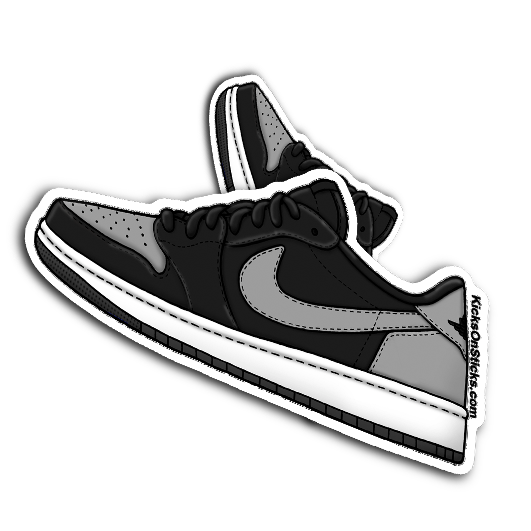 Jordan 1 Low "Shadow" Sneaker Sticker