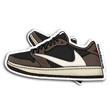Jordan 1 Low "Travis Scott" Sneaker Sticker